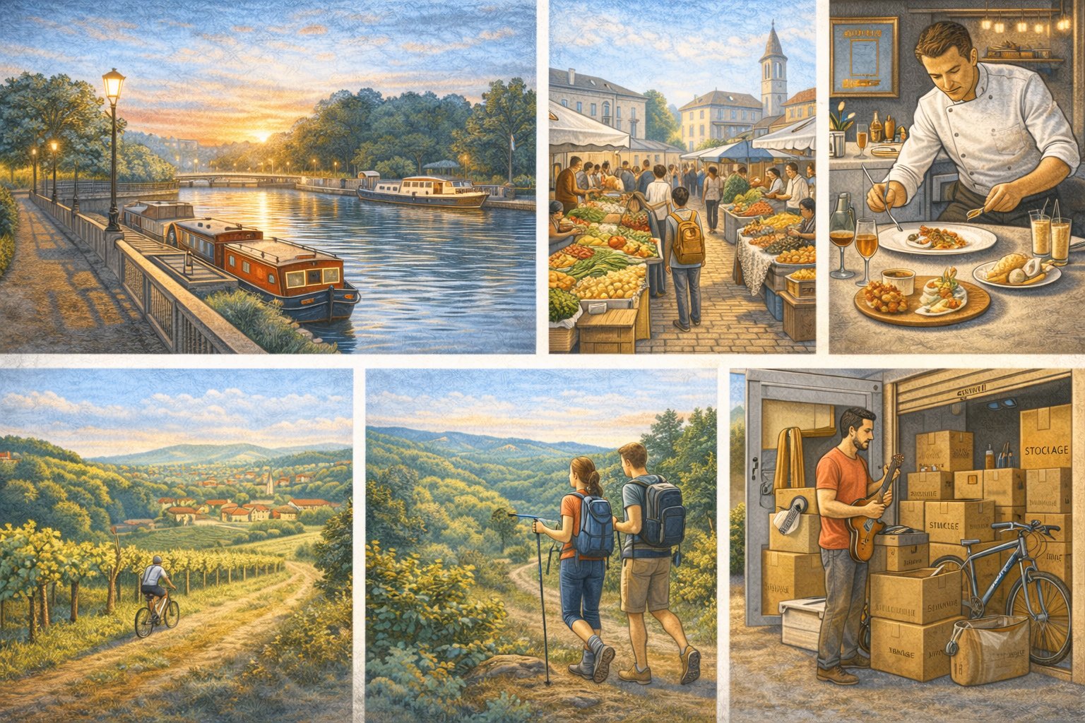 Illustration : Découvrir Roanne autrement : 7 idées pour profiter de la ville et de ses environs