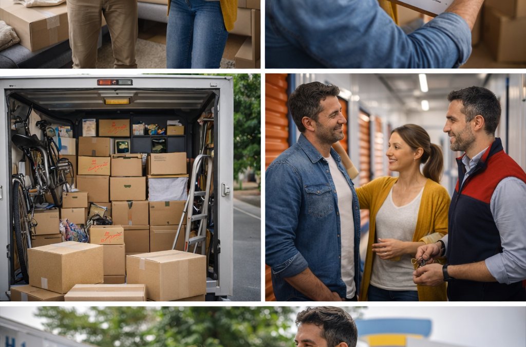 Illustration : Déménager à Roanne : comment simplifier votre transition avec un box de stockage